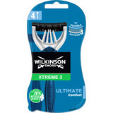 Wilkinson xtreme 3 ultimate razor, 4 pcs