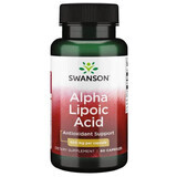 Acide alpha-lipoïque, 600 mg, 60 gélules, Swanson