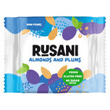 Biscuits végétaliens aux amandes et aux pruneaux, 40 g, Rusani