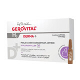 Gerovital H3 Derma+ sérum concentré anti-rides, 10 x 2 ml, Farmec