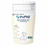 Sacchetti per la conservazione del latte materno, 20 pezzi, Nimo