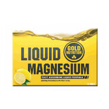 Magnésium liquide, 250 mg, 10 flacons, GoldNutrition
