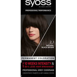 Syoss Color Color Permanent hair dye 2-1 Natural Black Brown, 1 pc
