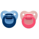 Sucette orthodontique en silicone 6-18 mois n° 2 - code 112, Wee Baby