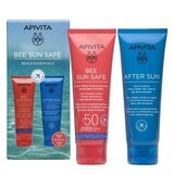 Bee Sun Safe Body Lotion SPF50 & After Sun Cream-Gel, Apivita