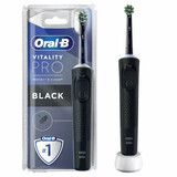 Brosse à dents électrique Vitality Pro noire, Oral