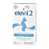Elevit 2, Multivitamines pour la grossesse - 2ème et 3ème trimestre de la grossesse, 30 gélules, Bayer