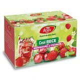 Thé froid aux cerises et aux fraises, 12 sachets, Fares