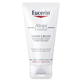 Eucerin AtopiControl Crème pour les Mains, 75 ml
