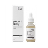 AHA Exfoliator 30% + BHA 2%, 30ml, Beauty Drops