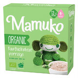 Bouillie de sarrasin cru biologique sans sucre pour enfants, +4 mois, 200 g, Mamuko