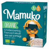 Bouillie d'avoine, de sarrasin et d'orge bio sans sucre pour les enfants de +12 mois, 200 g, Mamuko