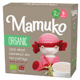 Dinkelbrei mit Buchweizen und Bio-Reis ohne Zucker für Kinder, +6 Monate, 200 g, Mamuko