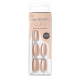 Faux ongles Impress, Latte Medium Coffin, Kiss