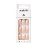 Faux ongles Impress, So French Medium Coffin, Kiss