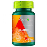 Vitamine D-5000 softgel, 120 capsules, Adams Vision