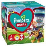 Couches Pants Puppy Patrol, Nr. 6, 14 -25 kg, 60 pcs, Pampers