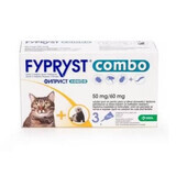 Fypryst Combo Cat 50 mg Fypryst Combo Cat Antiparasitic Pipettes, 3 pipettes, Krka