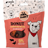 Friandises au bœuf et au canard pour chiens Donut, 500 g, Mr Bandit