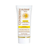 Filteray Face Spf 80, sans teinte, 50 ml, Coverderm