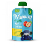 Purée de pommes bio, + 4 mois, 100 g, Mamuko