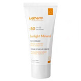 Sunlight Mineral Ultra High SPF 50 Crème de protection solaire, 50 ml, Ivatherm