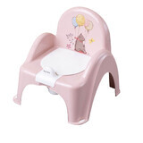 Chaise-pot musicale Forest, rose, Tega Baby