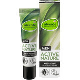 Alverde Naturkosmetik MEN Active Nature Crema contorno occhi antietà, 15 ml