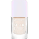 Catrice Sheer Beauties Vernis à ongles 010 Milky Not Guilty, 10,5 ml