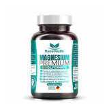 Premium Magnésium Bisglycinate, 60 gélules, Boost4Life