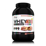 Whey-X5 Choco-Noisette protéine en poudre, 900 g, Genius Nutrition