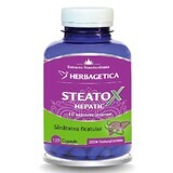 Steatox Hepatic, 120 gélules, Herbagetica