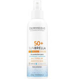 Sunbrella SPF 50+ Spray de protection solaire pour adultes, 150 ml, Dermedic