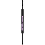 Maybelline New York Express Brow Crayon à sourcils ultra mince 4.5 Ash Brown, 1 pc