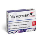 Calcium Magnésium Zinc, 40 gélules, FarmaClass