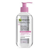Gel detergente micellare per pelli sensibili Skin Active, 200 ml, Garnier