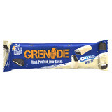Grenade Barretta ad alto contenuto proteico e a basso contenuto di zuccheri Oreo White, barretta proteica al gusto di biscotti bianchi Oreo®, 60 g, GNC