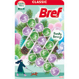 Bref Power Aktiv Frosty Breeze Toilettenerfrischer, 4 Stück