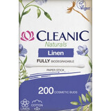 Stick cosmetici in lino Cleanic Natural, 200 pz
