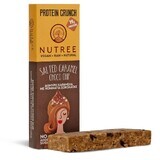 Protein Crunch Raw Vegan Protein Bar, Salted Caramel Choco Chip, 60 g, Nutree