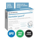 Dentalac gum D+, 30 comprimés, Ab-Biotics