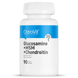 Glucosamine + MSM + Chondroïtine, 90 comprimés, OstroVit