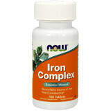 Iron Complex x 100 compresse, Now Foods