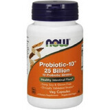 Probiotique-10 25 milliards x 30 capsules, Now Foods 