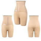 Collants amincissants avec ceinture abdominale postnatale intégrée, Taille L, Beige, Wondermom