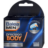 Balea MEN Precision BODY recharges de lames, 4 pièces
