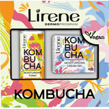 Lirene KOMBUCHA Coffret cadeau gel-crème et lotion tonique hydratante, 1 pc