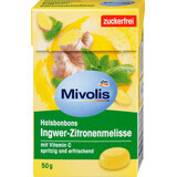 Mivolis Ingwer-Zitrone Halsbonbon, 50 g, 18 Stück