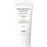 Crema viso per la protezione solare con SPF 50+ PA++++ Daily Soft Touch, 15 ml, Purito