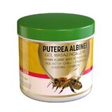 Gel da massaggio con effetto riscaldante e veleno d'ape mimetico Puterea Albinei, 275 ml, Praemium